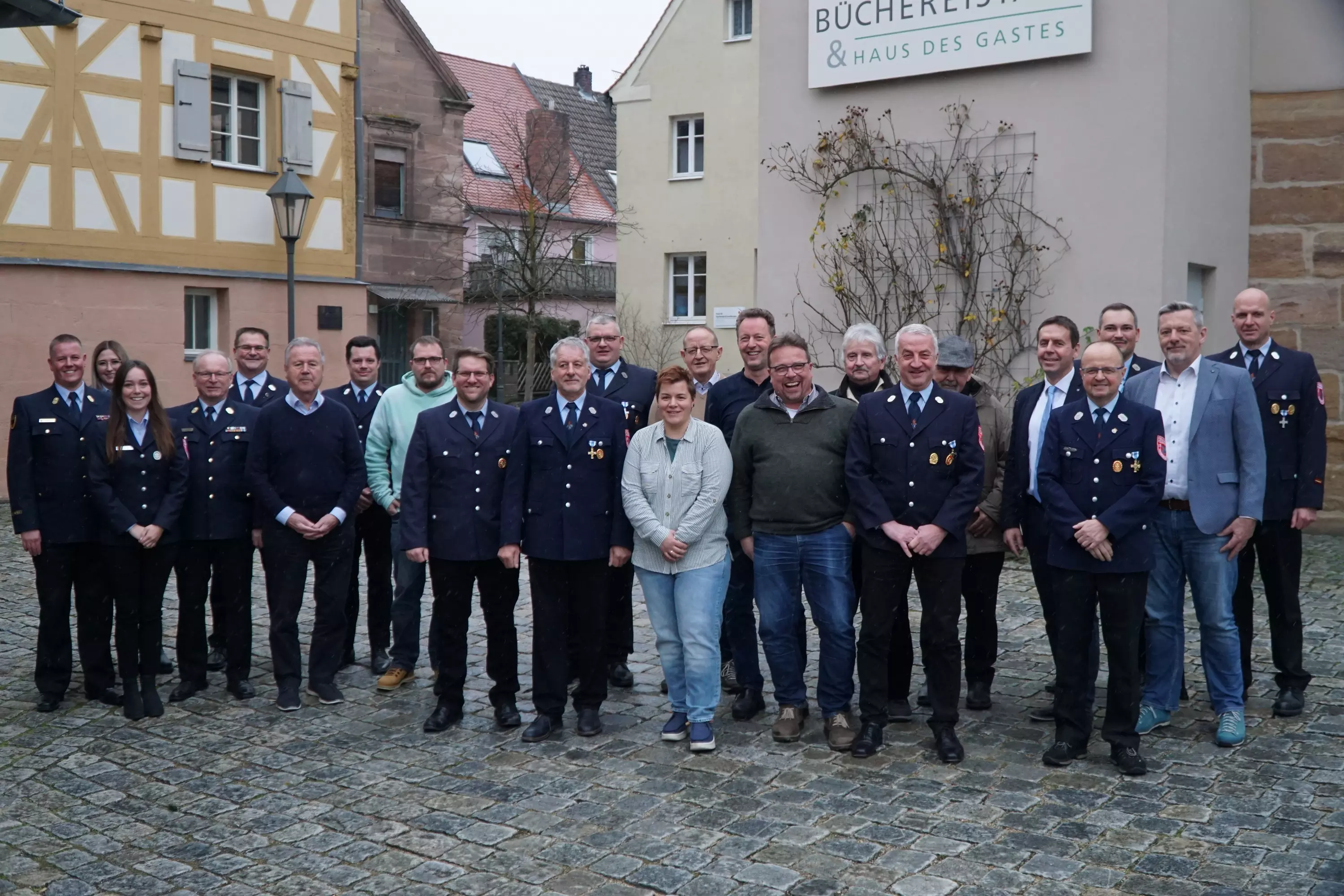 Gruppenbild der Geehrten