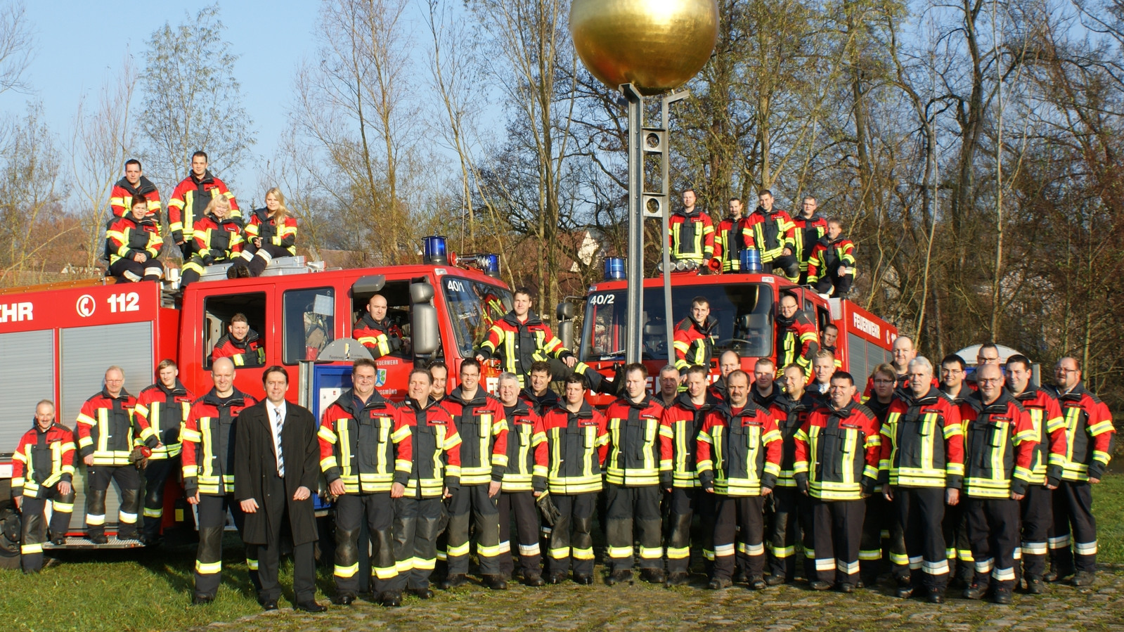 Die Aktiven der Freiwilligen Feuerwehr Georgensgmünd