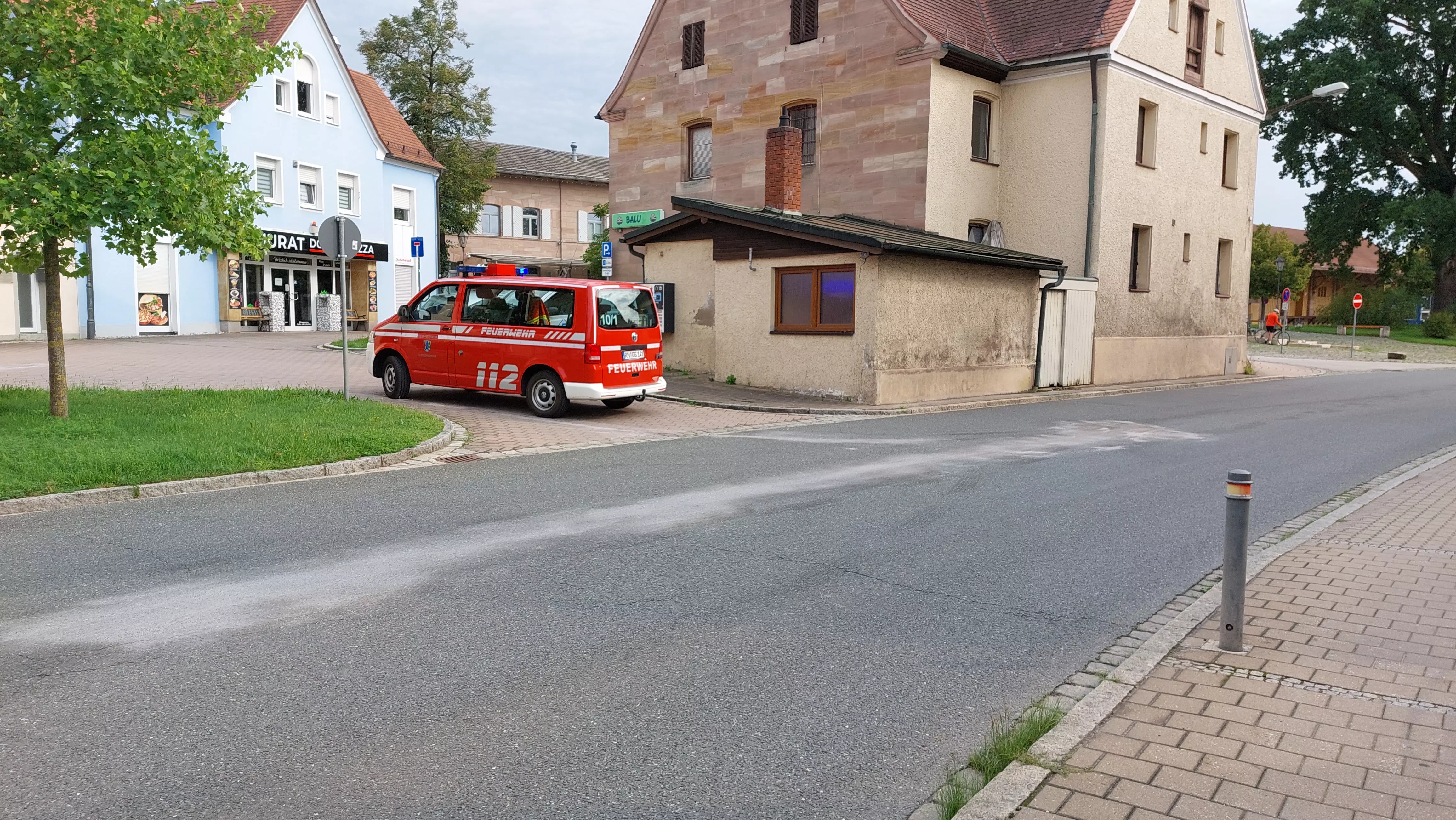 Ölspur Bahnhofstraße