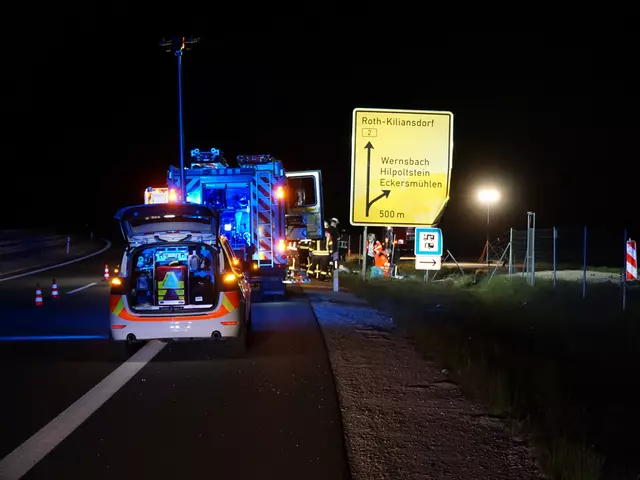 Unfall B2 Motorrad